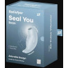 Satisfyer Stimulateur de Clitoris Seal You Soon Bleu glacier
